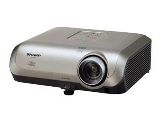 Festplatten: Sharp XR 10 X HDTV DLP-Projektor (2000 ANSI Lumen, Kontrast 2000:1) silber