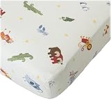 Two by Two Fitted Crib Sheet