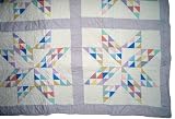 Prism Star 100% Cotton Patchwork Quilt Set, King
