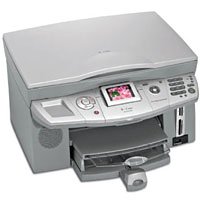 T-Com MultiFax 700, Normalpapierfax mit Tintenstrahldrucktechnik, Flachbettscanner, Fax (Farbe), Kopierer, Kartenleser und Farbdrucker in einem