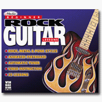 Beginner Rock Guitar Lessons, Jewel Case Only