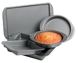 Farberware 5-Piece Carbon-Steel Nonstick Bakeware Set