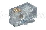 Modular Plugs, Handset (4x4), Pkg/100