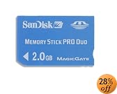 SanDisk 2 GB MemoryStick Pro Duo (SDMSPD-2048-A11, Retail Package)