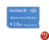 SanDisk 2 GB MemoryStick Pro Duo (SDMSPD-2048-A11, Retail Package)