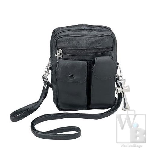 Embassy Solid Genuine Leather Personal Bag