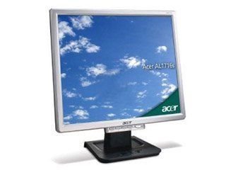 Elektronik Und Foto: Acer AL1716S 17 Zoll TFT Monitor schwarz/silber (Kontrast 500:1, 12 MS Reaktionszeit)