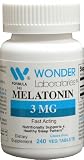 Melatonin 3mg Fast Acting Dietary Supplement - 240 Veg Tablets #7439