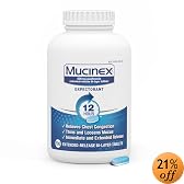Mucinex Expectorant, Bi-Layer Tablets, 500 tablets