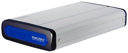 Rohlinge: Yakumo 300 GB Festplatte extern 3,5 Zoll USB 2.0 Aluminiumgeh�use WIN/MAC kompatibel