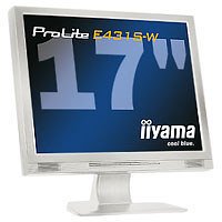 Navigationssysteme: Iiyama Pro Lite H431S-W 17 Zoll TFT Monitor wei�/beige DVI