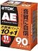 TDK �I�[�f�B�I�J�Z�b�g�e�[�v AE 90��11���p�b�N [AE-90X11G]