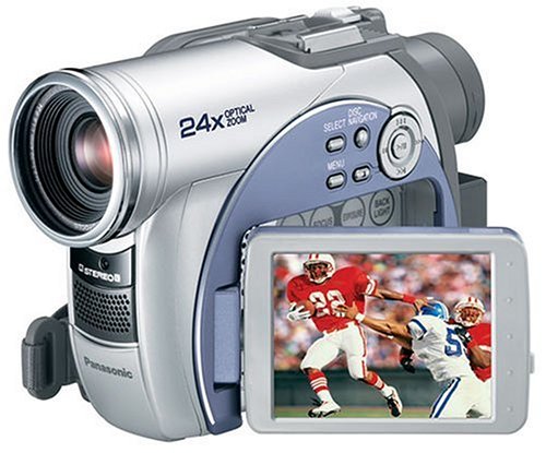 Remanufactured Panasonic VDR-M53 DIGA DVD Palmcorder MultiCam Camcorder with 24x Optical Zoom