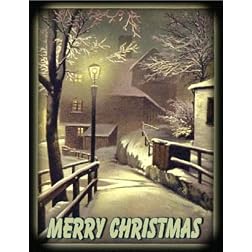 Web of the Spider: 16x9 Widescreen TV.: Greeting Card: Merry Christmas