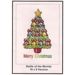 Battle of the Worlds: Greeting Card: Merry Christmas