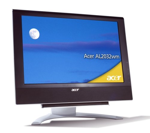 Acer AL2032wm 20 Zoll Wide TFT Monitor schwarz/silber DVI