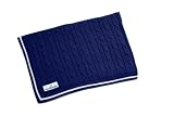 Nautica Baby Cable Knit Blanket, Navy