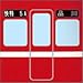 赤い電車