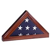 Display Case for Memorial Burial Flag