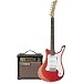 Yamaha EGV103RCF Electric Surf Guitar with Accessory Kit and Amp, Red