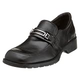Skechers Mens Marker Moc Toe Bit Loafer, Black, 10.5 M