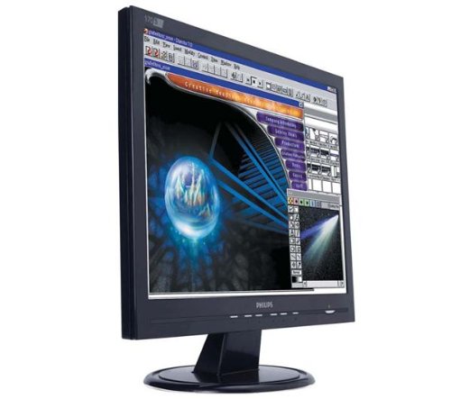 Projektoren: Philips 170S6FB Monitor LCD-TFT 17.0' 1280 x 1024 TCO99 Schwarz