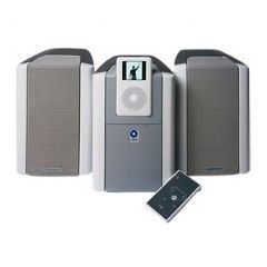 i-deck Lautsprecher-System f�r Apple iPod wei�