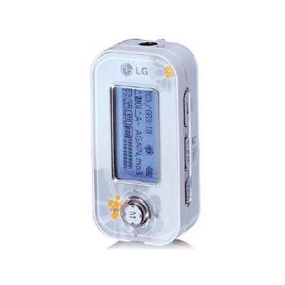Lautsprecher: LG MF-FE 505 WF Tragbarer MP3-Player 512 MB silber