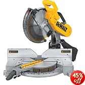 DEWALT DW716 15 Amp 12-Inch Double-Bevel Compound Miter Saw