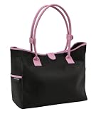 Black and Pink Kensington Diaper Bag