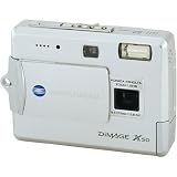 Remanufactured Konica Minolta Dimage X50 5MP Digital Camera with 2.8x Optical Zoom