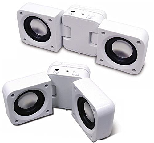 Kompaktanlagen: Karcher LS 18 Aktiv-Lautsprecher f�r iPod und andere MP3-Player weiss