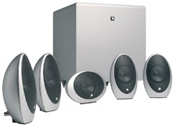 Kompaktanlagen: KEF KHT-1005 Surround-System silber