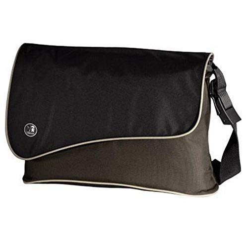 Camcorder: Caseman Notebooktasche College, 17 Zoll, Schwarz/Braun