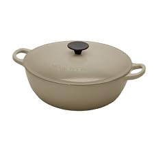 Le Creuset 4-1/2-Quart Soup Pot with Cover, Dune from amazon.com