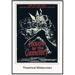 The House By The Cemetery: Threatical Widescreen
