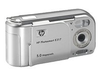 Heimkinosysteme: HP Photosmart E317 Digitalkamera