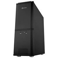 SilverStone TJ03B Schwarz PC Gehäuse MiniTower 6x5.25 Schwarz