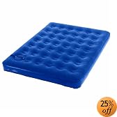 Wenzel Queen Size Insta-Bed Airbed with Built-In Pump (Blue)