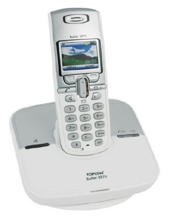 TV Geraete: Topcom Butler 3970 Colour Schnurloses Telefon DECT-GAP-CLIP mit Vollgrafik-Farbdisplay