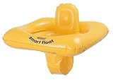 座れる浮き輪 スマートフロート イエロー