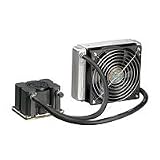 CoolerMaster 水冷キットAQUAGATE ラジエーター寸法:120x160x35mm/800~2800rpm/12cmFAN. RL-MUA-EBU1