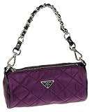 Prada Womens Roll Quilted Bag