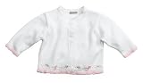 Carters Pink Embroidered V-Neck Cardigan Sweater - 3-6 months