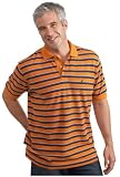 Nautica Mens Sportswear Stain Resistant Repeat Stripe Pique Polo