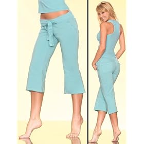 French Terry Pocket Capri by Reflex