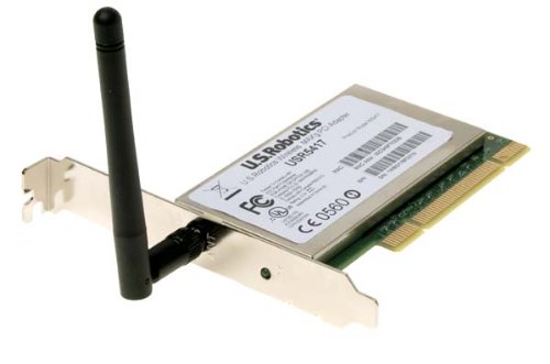 U.S. Robotics Wireless MAXg PCI Adapter Funk-LAN Adapter PCI 2.4 GHz 125 Mbps