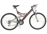 Mongoose Inland 26-Inch Dual Suspension Mountain Bike