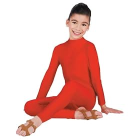 Child Long Sleeve Mock Neck Unitard - 1855 by Bal Togs