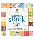 Printed Paper Stack 12x12 108/Pad